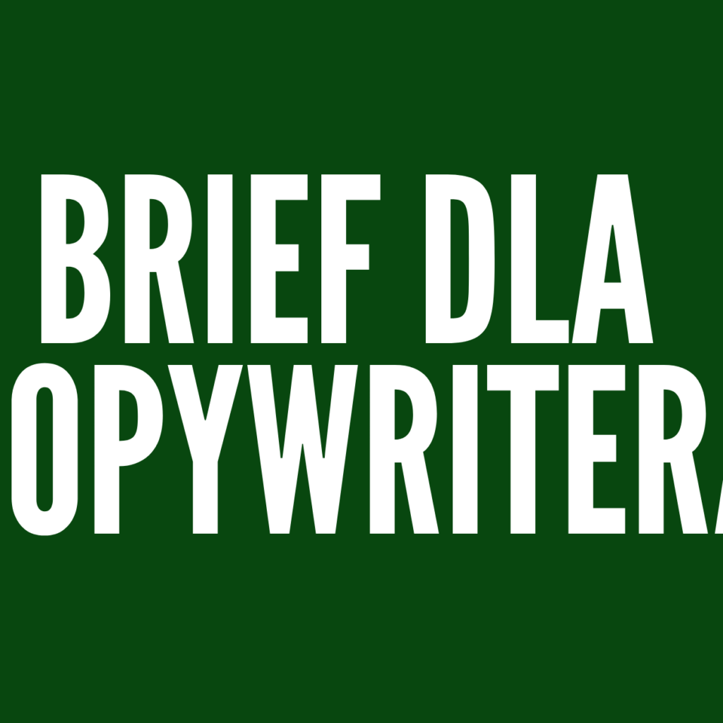 Brief dla copywritera